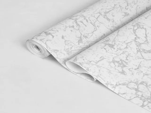 کاغذ دیواری هاش دو او H2O  طرح رگهدار خاکستری / کد 920G