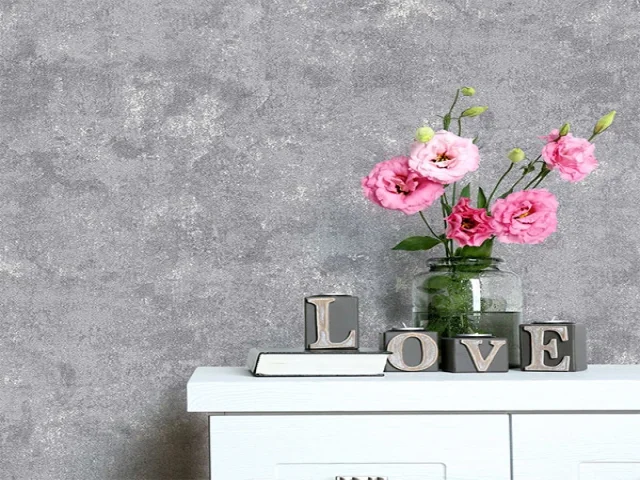 آلبوم کاغذدیواری کربن 1 طرح پتینه خاکستری کد ۱۰۱۱۹