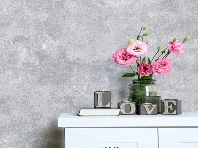 آلبوم کاغذدیواری کربن 1 طرح پتینه خاکستری کد ۱۰۱۱۸