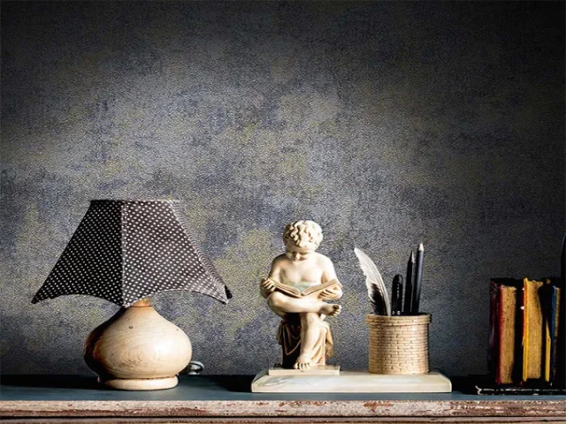 آلبوم کاغذدیواری کربن 1 طرح پتینه آبی کد ۱۰۱۱۰