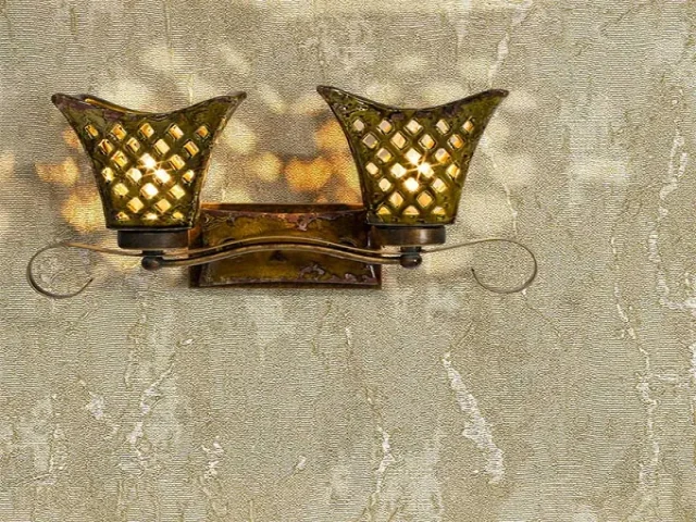 آلبوم کاغذدیواری کربن 1 طرح پتینه قهوه‌ای کد ۱۰۰۷۵