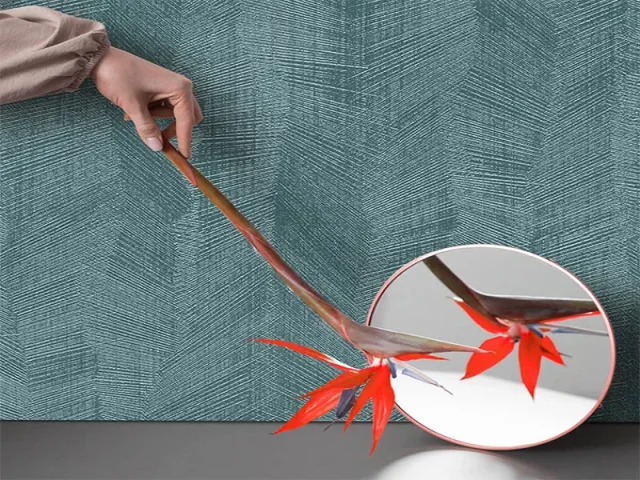 آلبوم کاغذدیواری کربن 1 طرح بافت سبز کد ۱۰۰۳۳