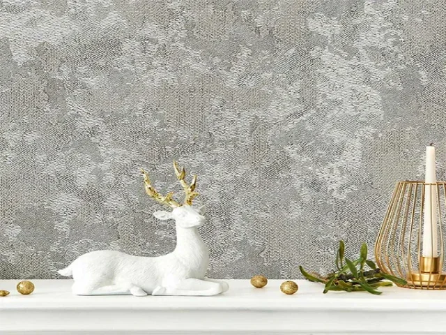 آلبوم کاغذدیواری کربن1 طرح پتینه خاکستری کد ۱۰۰۱۰