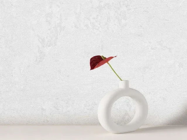 کاغذدیواری هاش دو او H2O طرح ساده خاکستری کد 934G