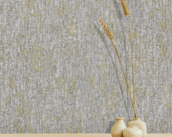 کاغذ دیواری کربن2/carbon طرح بافت خاکستری / طلایی کد ۱۰۲۰۸