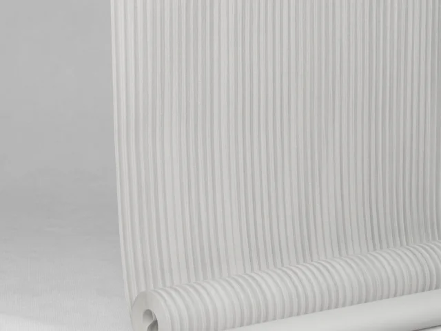 کاغذ دیواری کربن2/carbon طرح راه راه نقره‌ای کد ۱۰۱۸۲