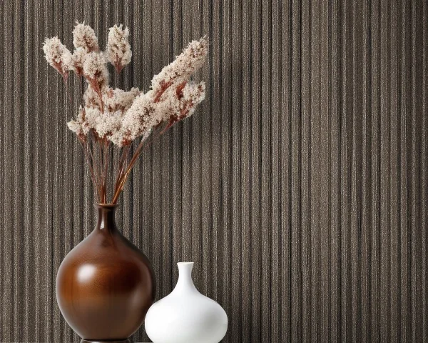 کاغذ دیواری کربن2/carbon طرح راه راه قهوهای کد ۱۰۱۷۷