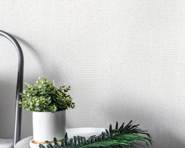 کاغذ دیواری کربن 3/carbon3 طرح بافت سفید کد ۱۰۲۵۸
