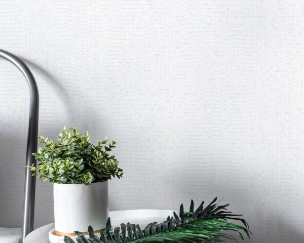 کاغذ دیواریکربن 3/carbon3  طرح بافت سفید کد ۱۰۲۶۰