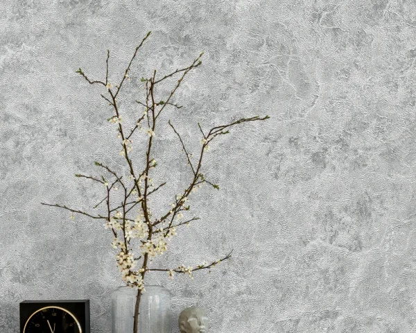 کاغذ دیواری کربن 3/carbon3 طرح پتینه نقره‌ای کد ۱۰۲۷۳