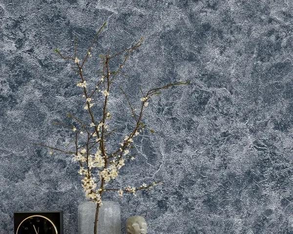 کاغذ دیواریکربن 3/carbon3  طرح پتینه آبی کد ۱۰۲۷۵