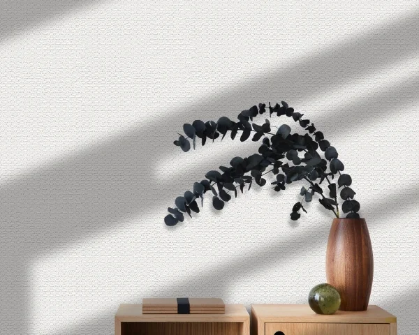 کاغذ دیواری کربن 3/carbon3 طرح جودون سفید کد ۱۰۳۱۴