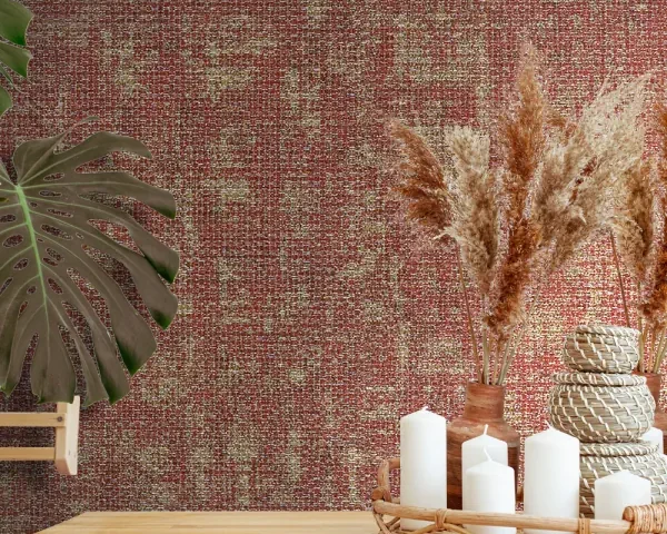 کاغذ دیواری کربن 3/carbon3 طرح جودون قرمز / عنابی کد ۱۰۳۲۱