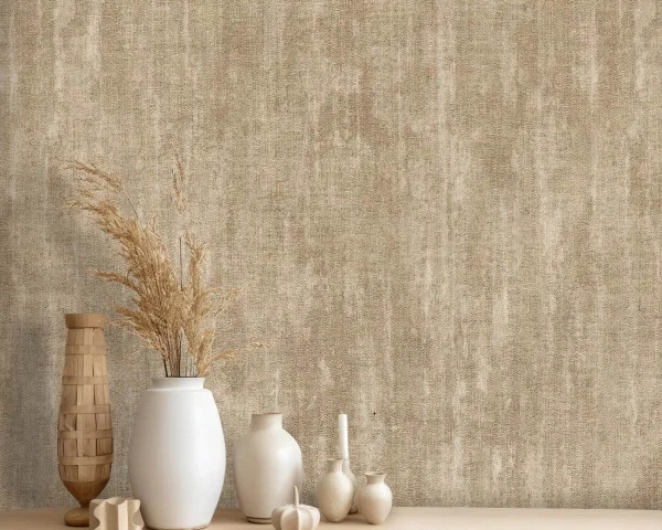 کاغذ دیواری طرح پتینه قهوه‌ای کد ۱۰۱۴۱