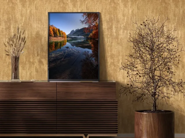 کاغذ دیواری کربن2/ carbon2 طرح پتینه قهوه‌ای کد ۱۰۱۴۲