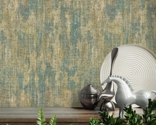 کاغذ دیواری کربن2/ carbon2 طرح پتینه سبز کد ۱۰۱۴۴