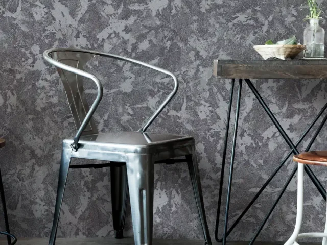 کاغذ دیواری کربن2/ carbon2 طرح پتینه مشکی کد ۱۰۱۲۲