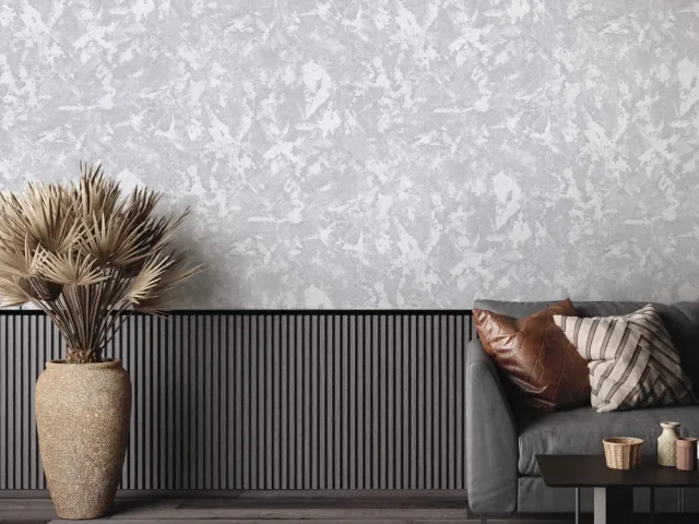 کاغذ دیواری کربن2/ carbon2 طرح پتینه خاکستری کد ۱۰۱۲۳