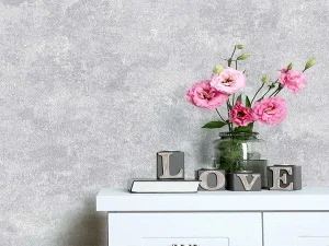 آلبوم کاغذدیواری دیواری طرح پتینه خاکستری کد ۱۰۱۱۷