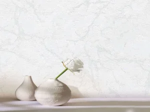 کاغذدیواری هاش دو او H2O طرح رگه‌دار سفید کد 922W