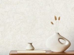 کاغذدیواری هاش دو او H2O طرح بافت کرم کد 936C