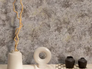 کاغذ دیواری کربن2/carbon طرح پتینه قهوه‌ای / عنابی کد ۱۰۱۹۷