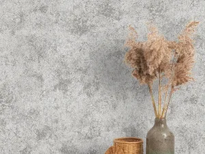 کاغذ دیواریکربن2/carbon  طرح پتینه نقره‌ای کد ۱۰۱۸۶