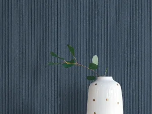 کاغذ دیواریکربن2/carbon  طرح راه راه سرمه‌ای کد ۱۰۱۸۴
