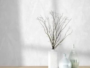 کاغذ دیواری کربن 3/carbon3 طرح رگه‌دار سفید کد ۱۰۲۸۹