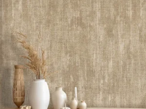 کاغذ دیواری طرح پتینه قهوه‌ای کد ۱۰۱۴۱