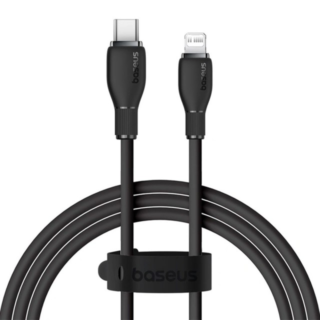 کابل شارژ Type-C به لایتنینگ بیسوس مدل Pudding CB000053 P10355701111-B1 طول 1.2 متر توان 20 وات