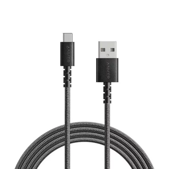 کابل شارژ USB به Type-C انکر مدل PowerLine Select+ A8023 طول 1.8 متر توان 2 آمپر