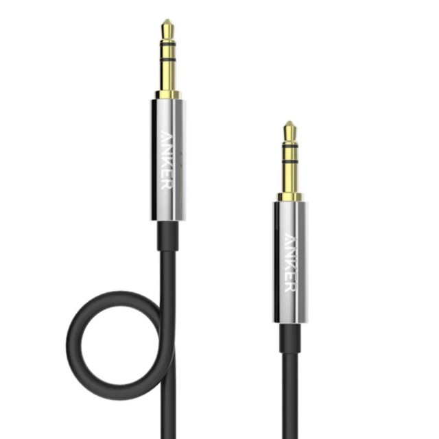 کابل AUX به AUX انکر مدل Auxiliary Audio A7123 طول 1.2 متر