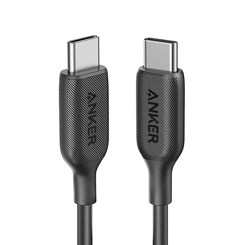 کابل شارژ USB-C به USB-C انکر مدل PowerLine III A8852 طول 0.9 متر توان 60 وات