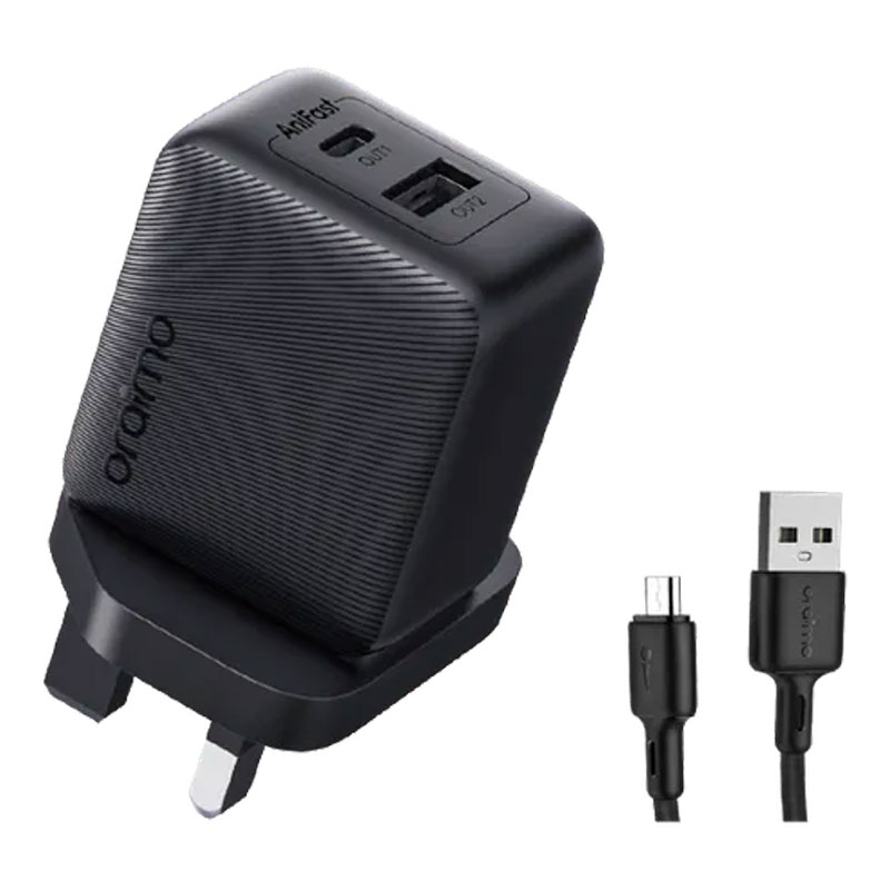 شارژر دیواری اورایمو Cannon 18D OCW-5183U+C53 توان 18 وات با کابل