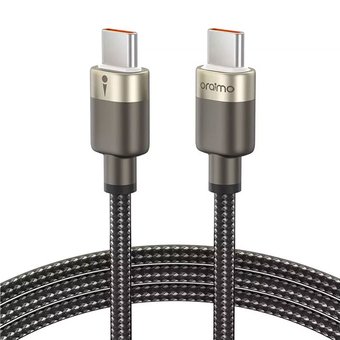 کابل شارژ USB-C به USB-C اورایمو مدل SpeedLine 2 OCD-82CC طول 1 متر توان 65 وات