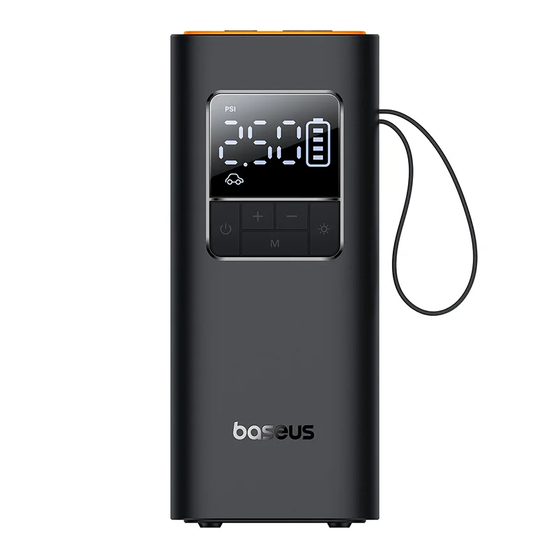 پمپ باد لاستیک خودرو بیسوس مدل SuperMini Pro BS-CG016