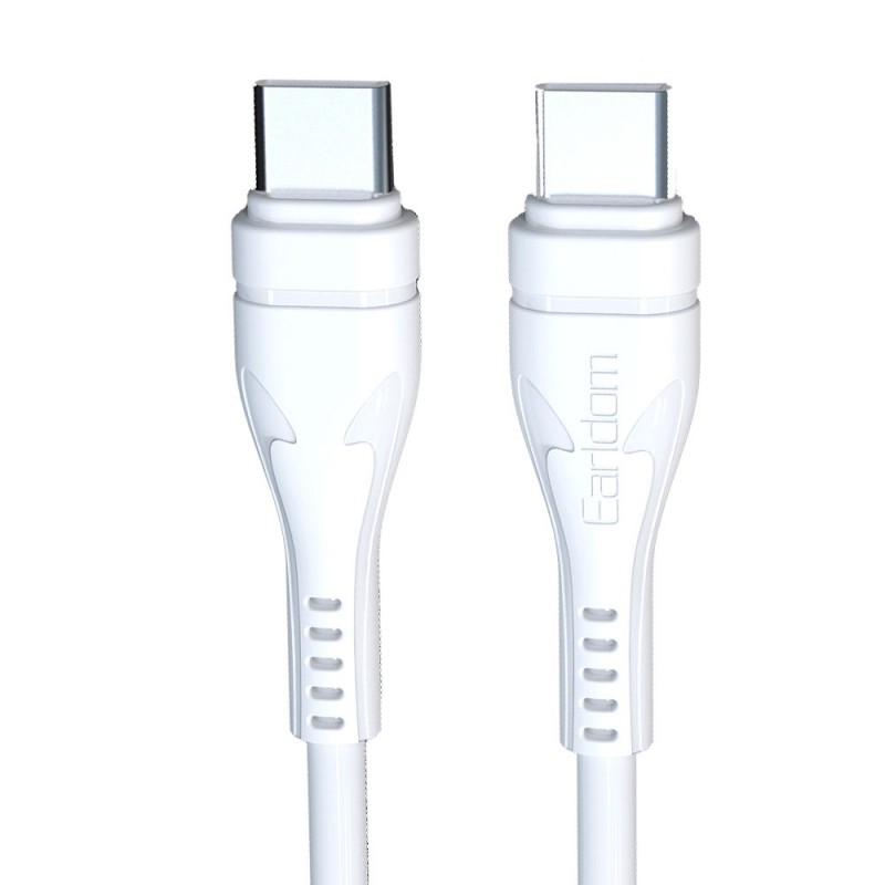 کابل شارژ USB-C به USB-C ارلدام مدل EC-165C-C طول 1 متر توان 60 وات