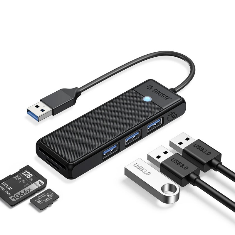 هاب USB 3.0 چهار پورت اوریکو مدل PAPW3AT-U3-015