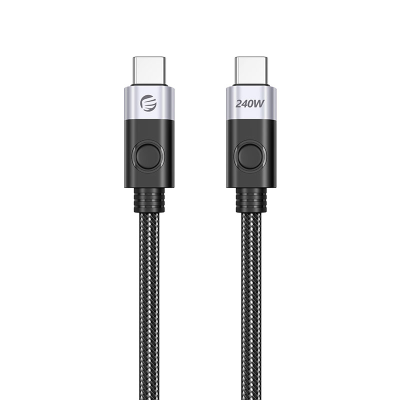 کابل شارژ USB-C به USB-C اوریکو مدل CC240-40-05 طول 0.5 متر توان 240 وات