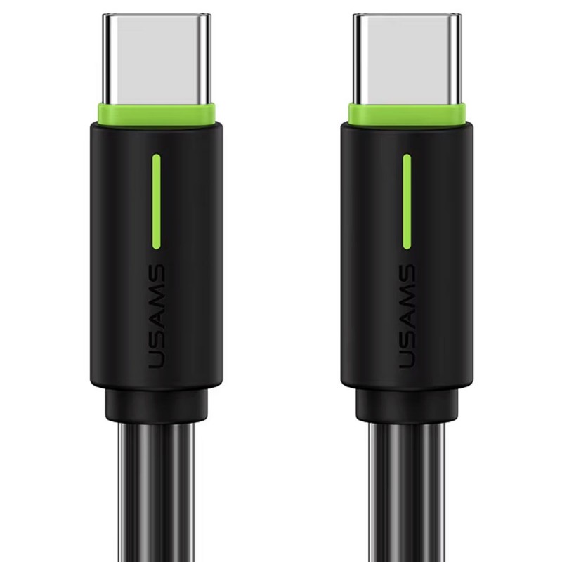 کابل شارژ USB-C به USB-C یوسمز مدل SJ734  طول 1 متر توان 60 وات