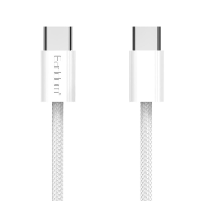 کابل شارژ USB-C به USB-C ارلدام مدل EC-196C-C طول 1 متر توان 60 وات