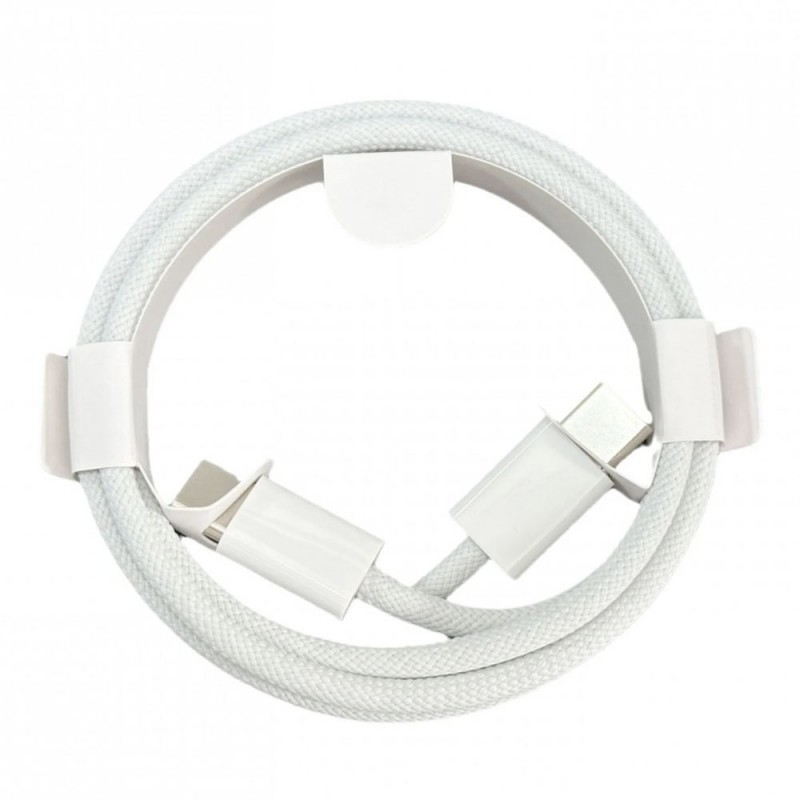 کابل شارژ USB-C به USB-C اپل اورجینال A2795 طول 1 متر سر کارتنی