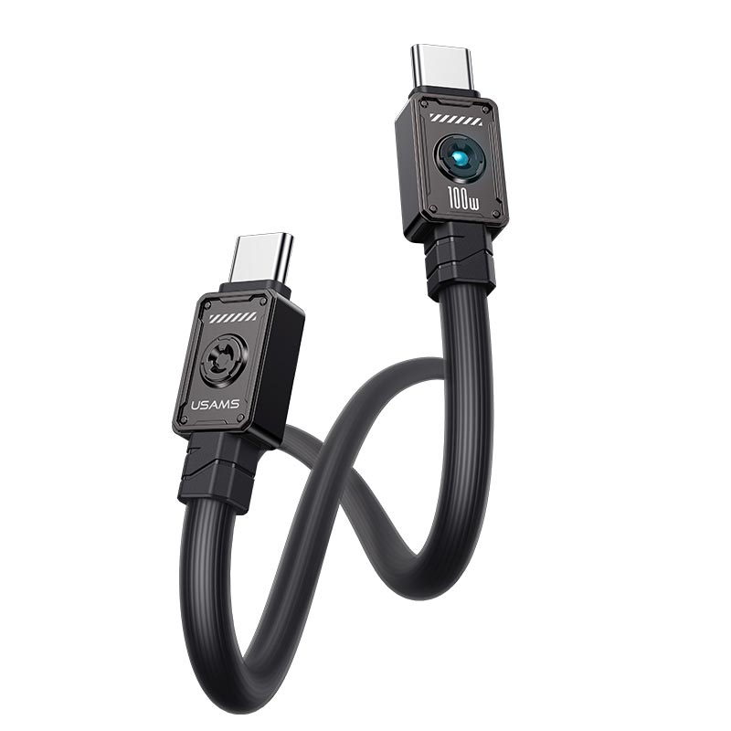 کابل شارژ USB-C به USB-C یوسمز مدل SJ684  طول 1.2 متر توان 100 وات
