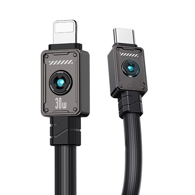 کابل شارژ Type-C به لایتنینگ یوسمز مدل SJ685 طول 1.2 متر توان 30 وات