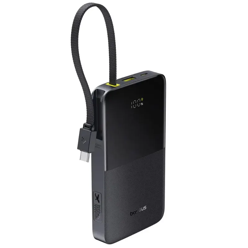 پاوربانک بیسوس مدل EnerFill FC51 PPBD2-1022 ظرفیت 10000 میلی آمپر توان 22.5 وات