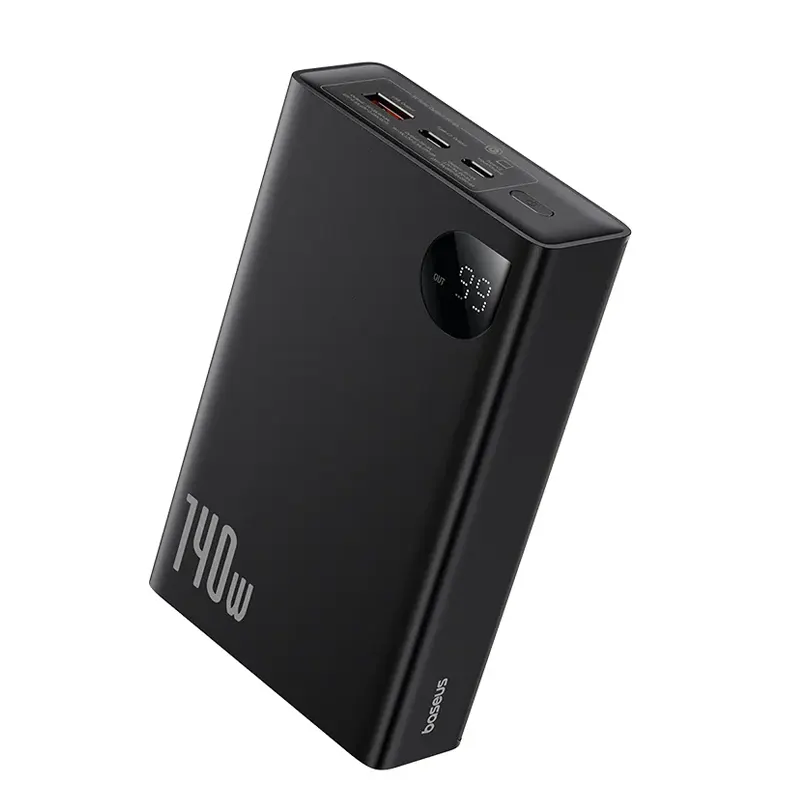 پاوربانک بیسوس مدل Adaman PPADM140 ظرفیت 24000 میلی آمپر توان 140 وات