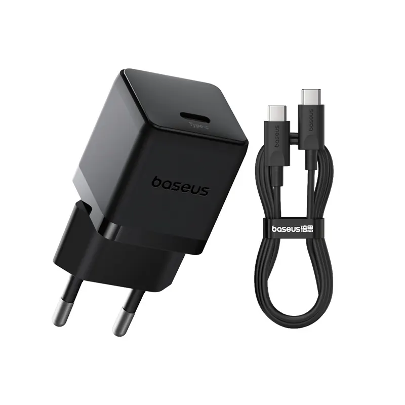 شارژر دیواری بیسوس Palm CCZC20CE توان 20 وات با کابل تایپ سی