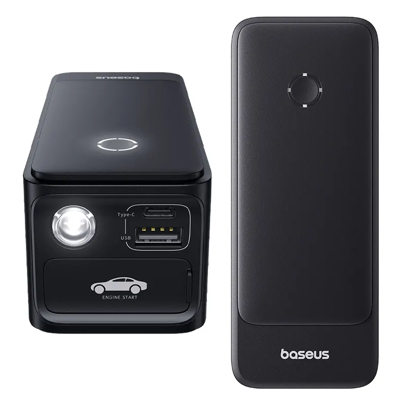 جامپ استارتر و پاوربانک بیسوس BS-CH006 با ظرفیت 6000 میلی آمپر