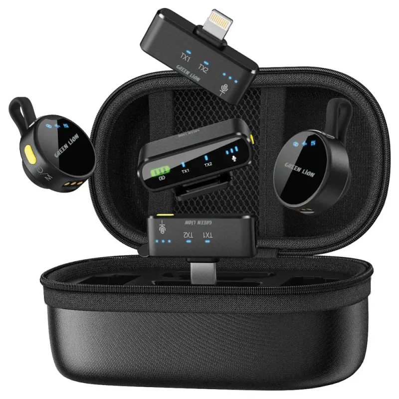 میکروفون دو کاربره بی سیم گرین لاین مدل GM-85X